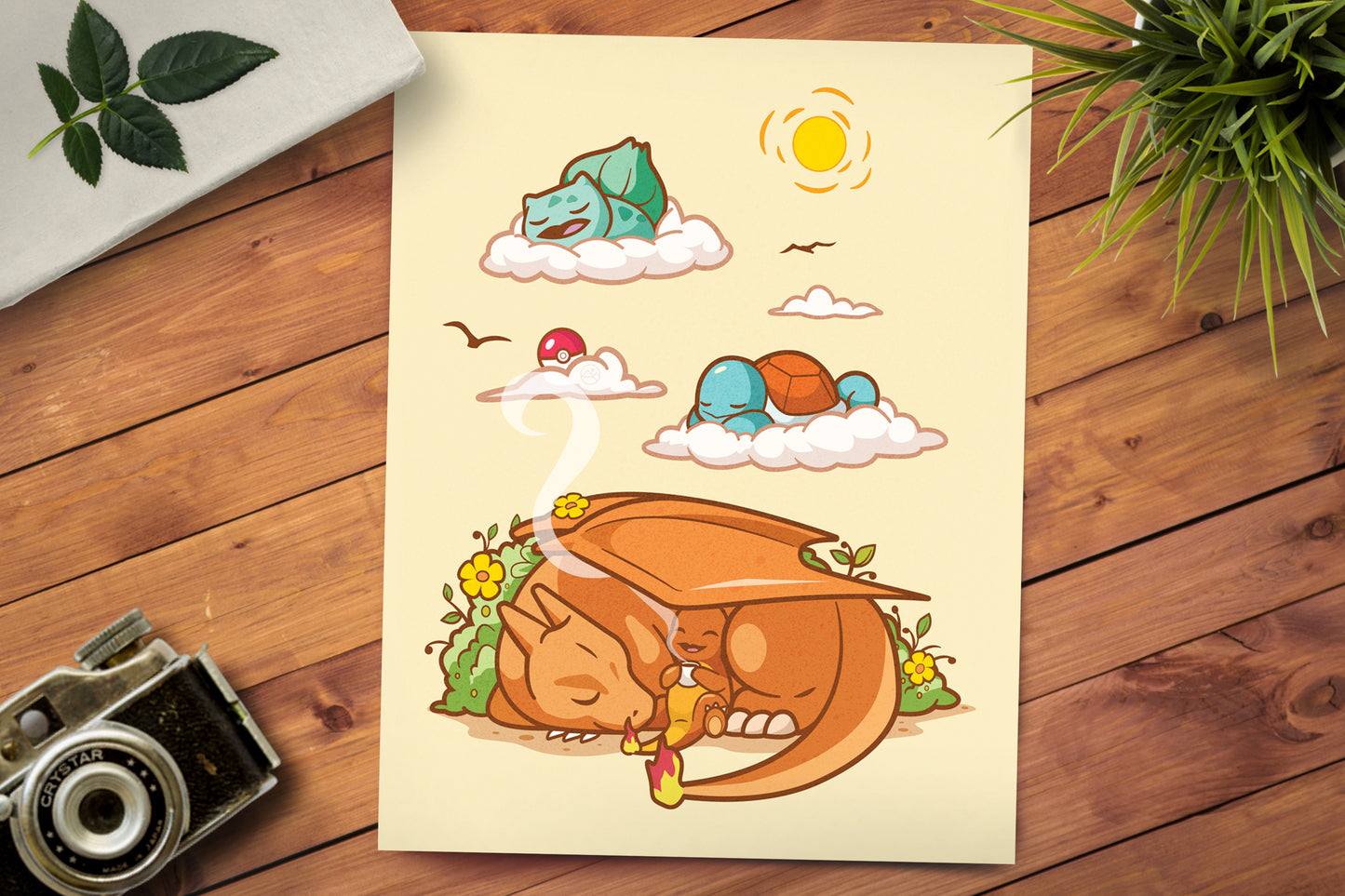 Steamy Slumber Print