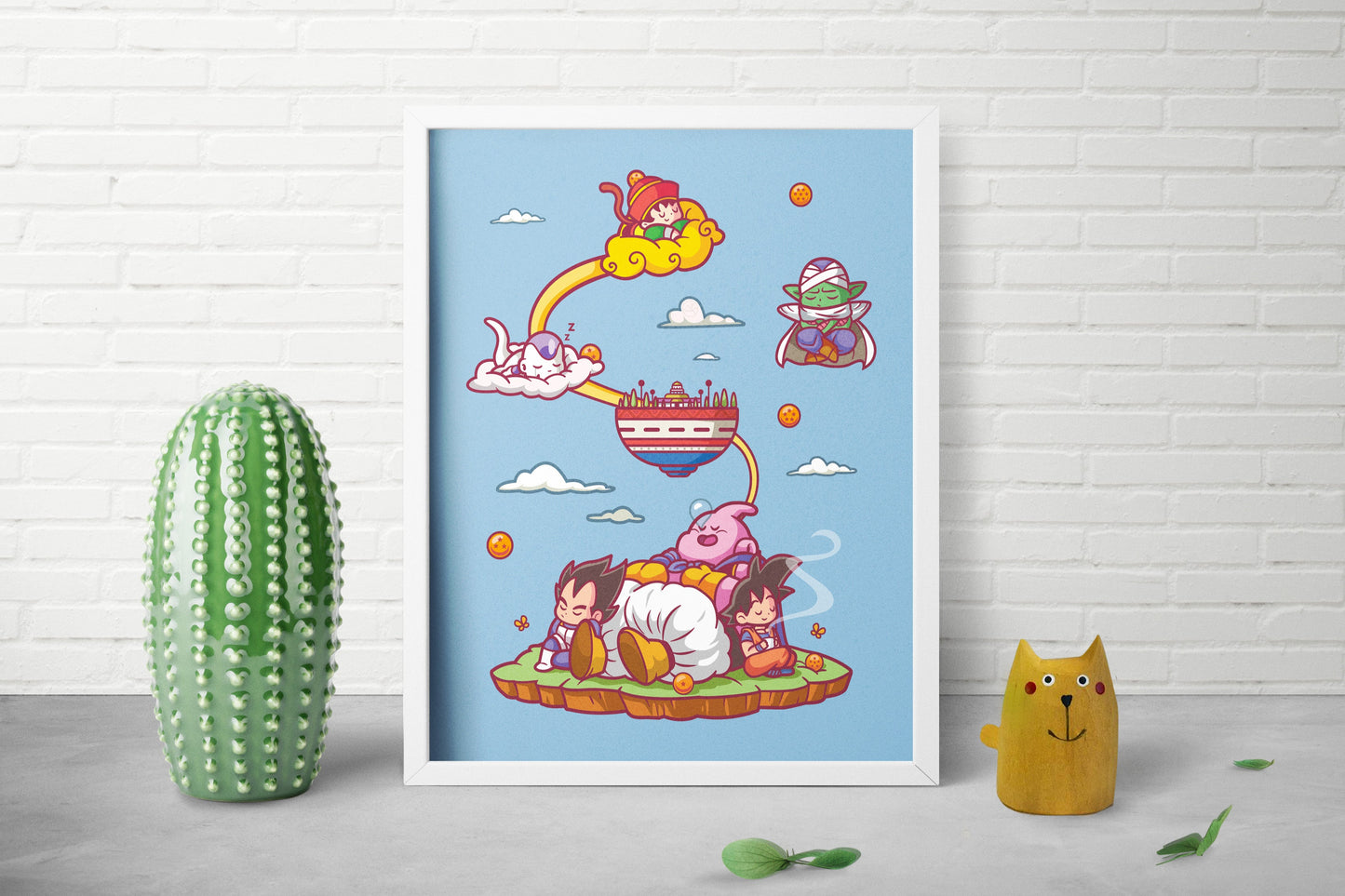 Sleepy Saiyan Print