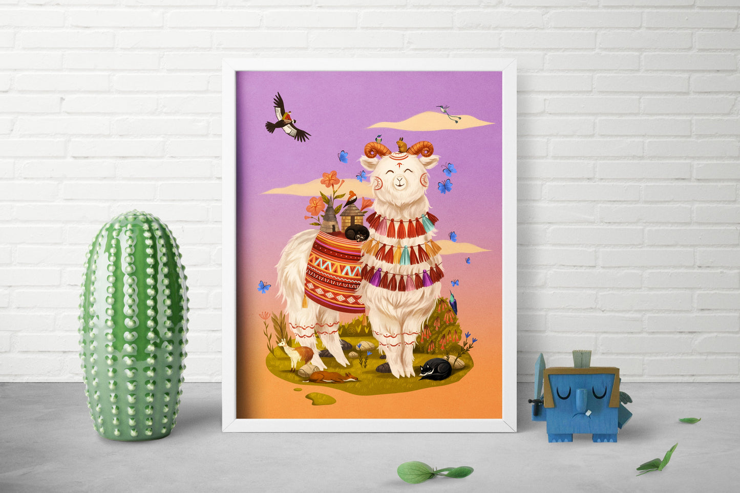 Fully Wooly (Peru) Print