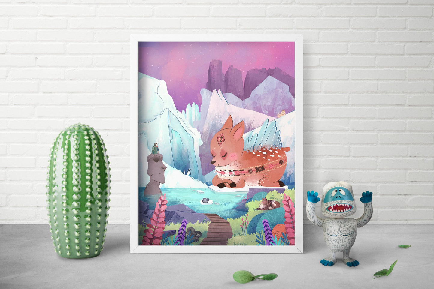Glacial Gateway (Chile) Print