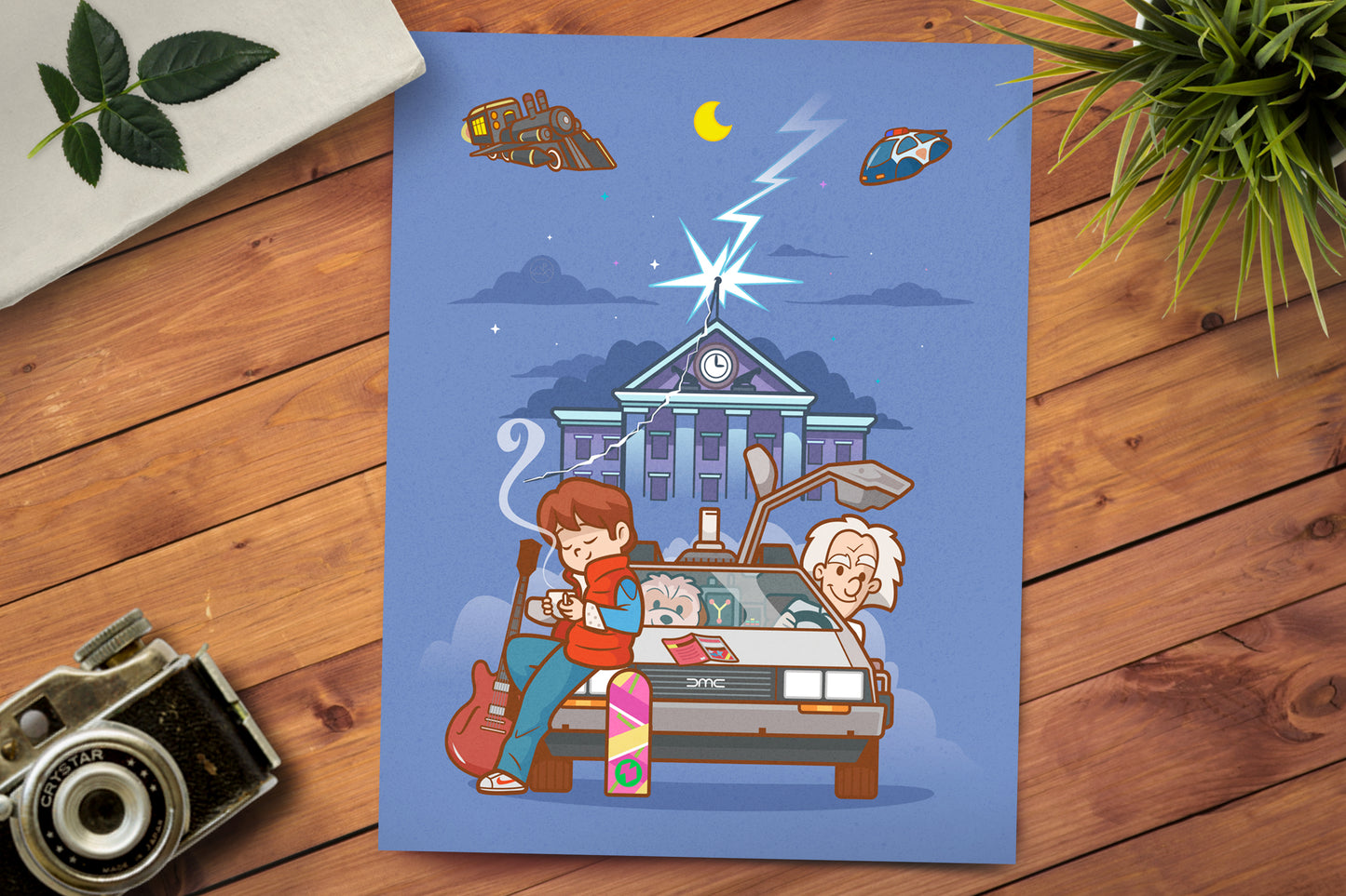 Down Time Print