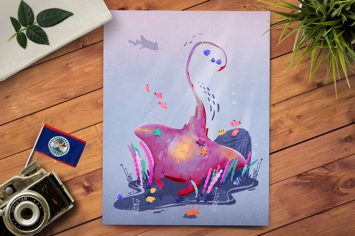 Sea Solace (Belize) Print