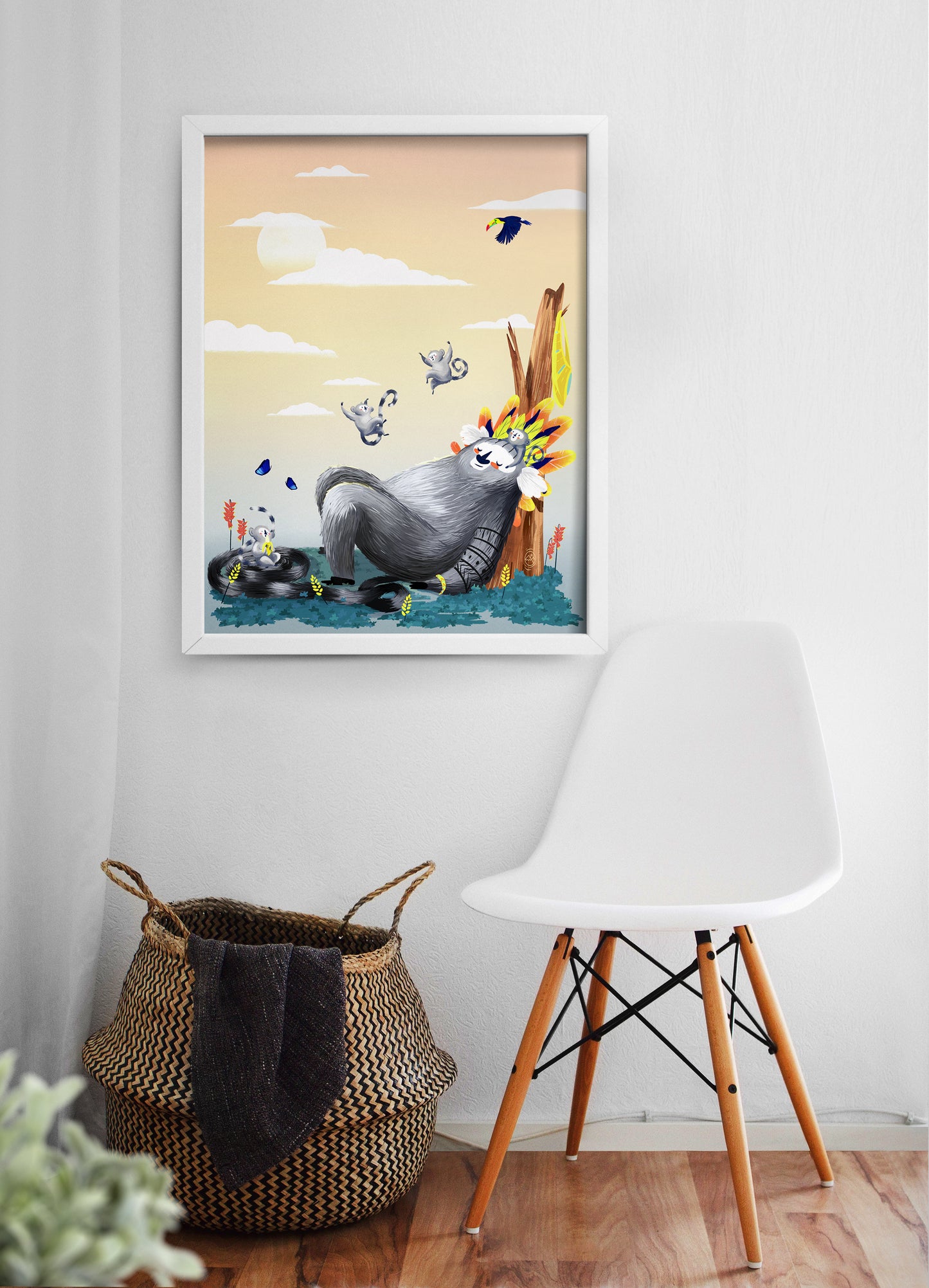 Summer Snooze (Brazil) Print
