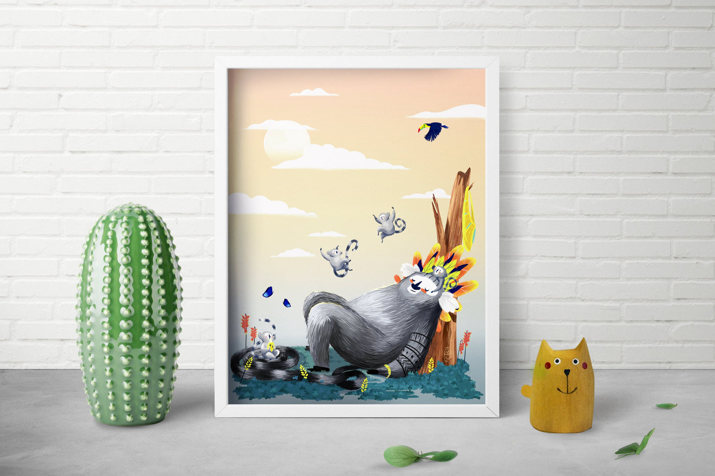 Summer Snooze (Brazil) Print