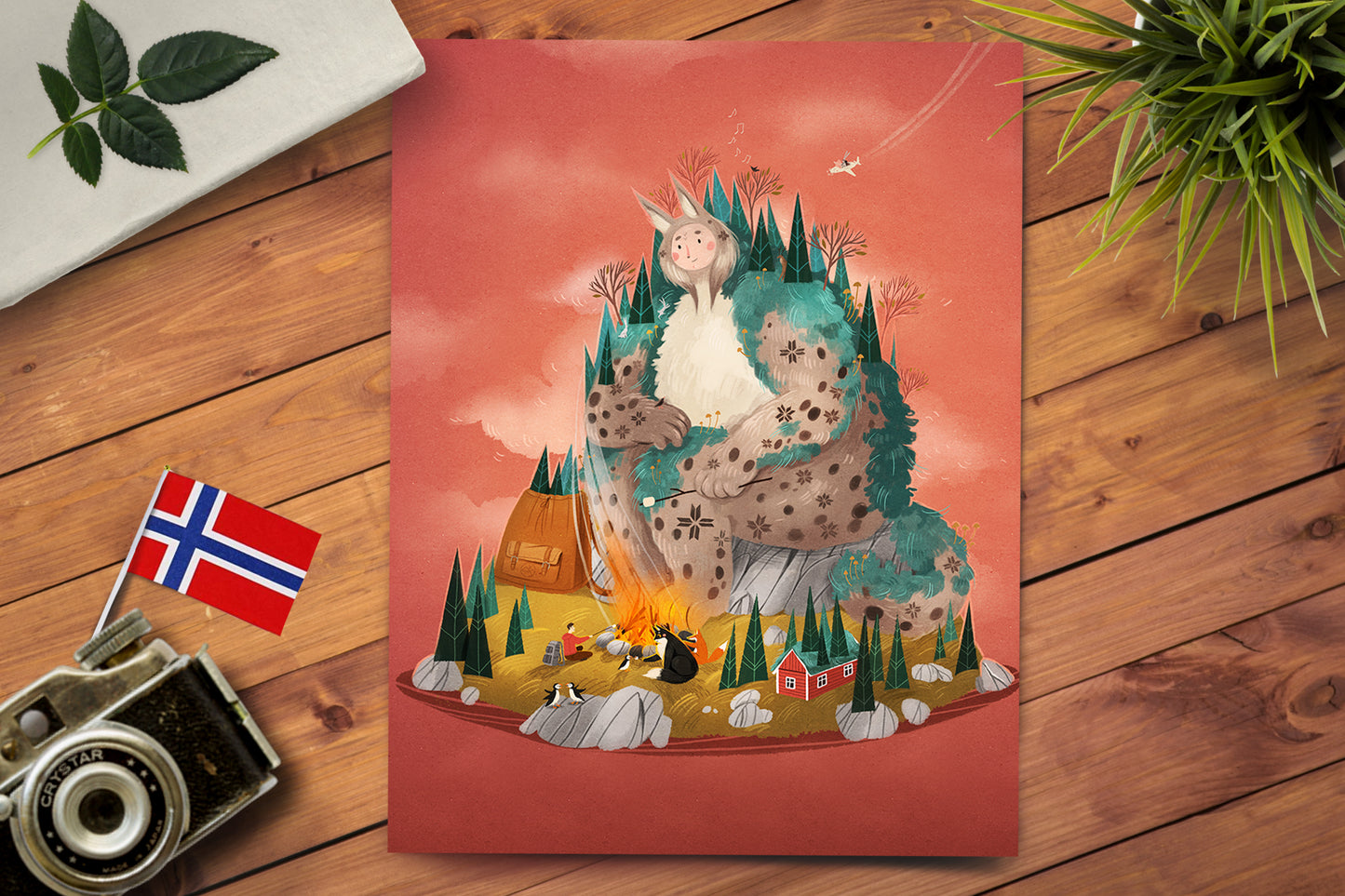 Sweet Retreat (Norway) Print