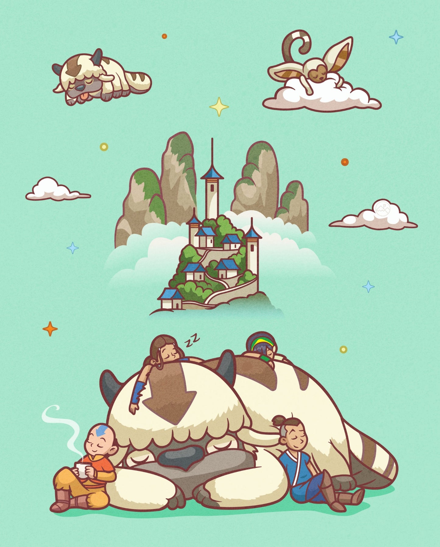 Yip Yip Print