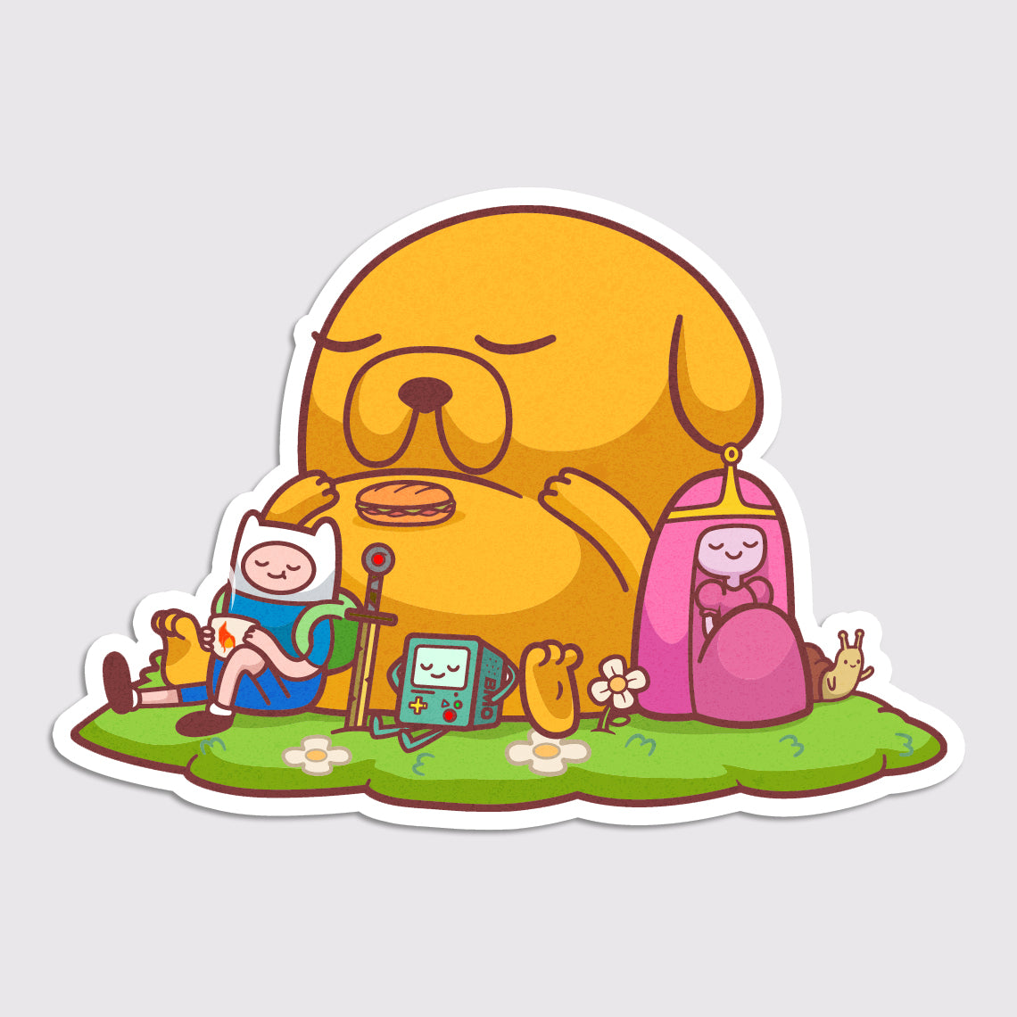 Adventure Time Sticker – Treksalot