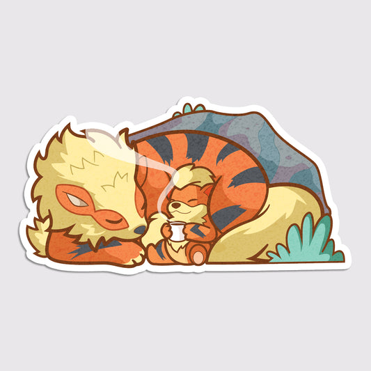 Arcanine Sticker