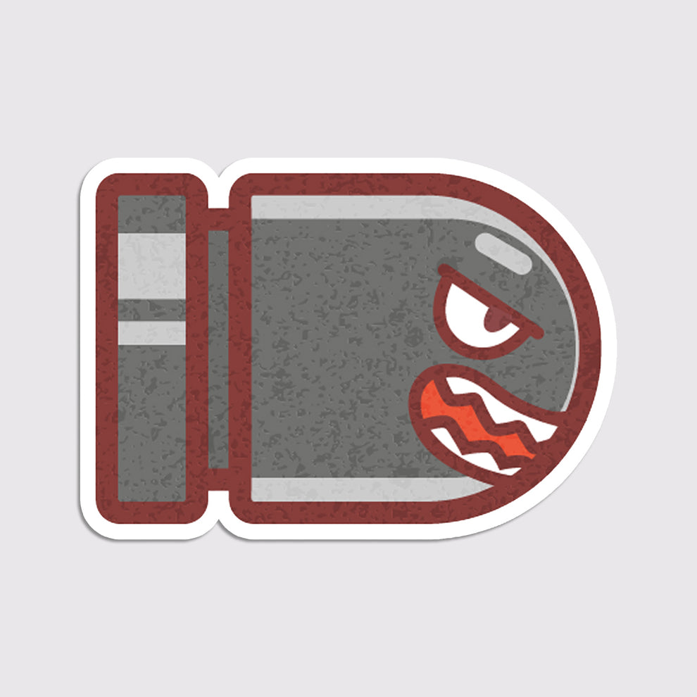 Bullet Bill Sticker – Treksalot