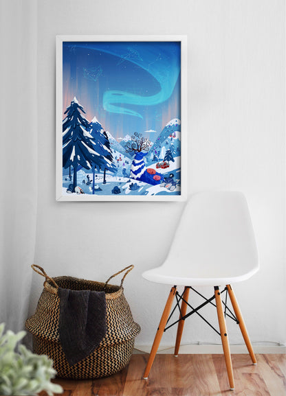 Celestial Slow Dance (Sweden) Print