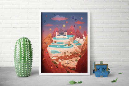 Fairytail Findings (Turkey) Print