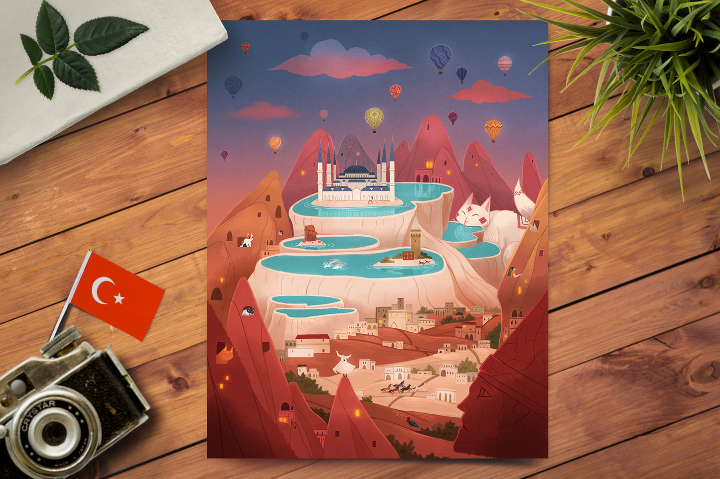 Fairytail Findings (Turkey) Print