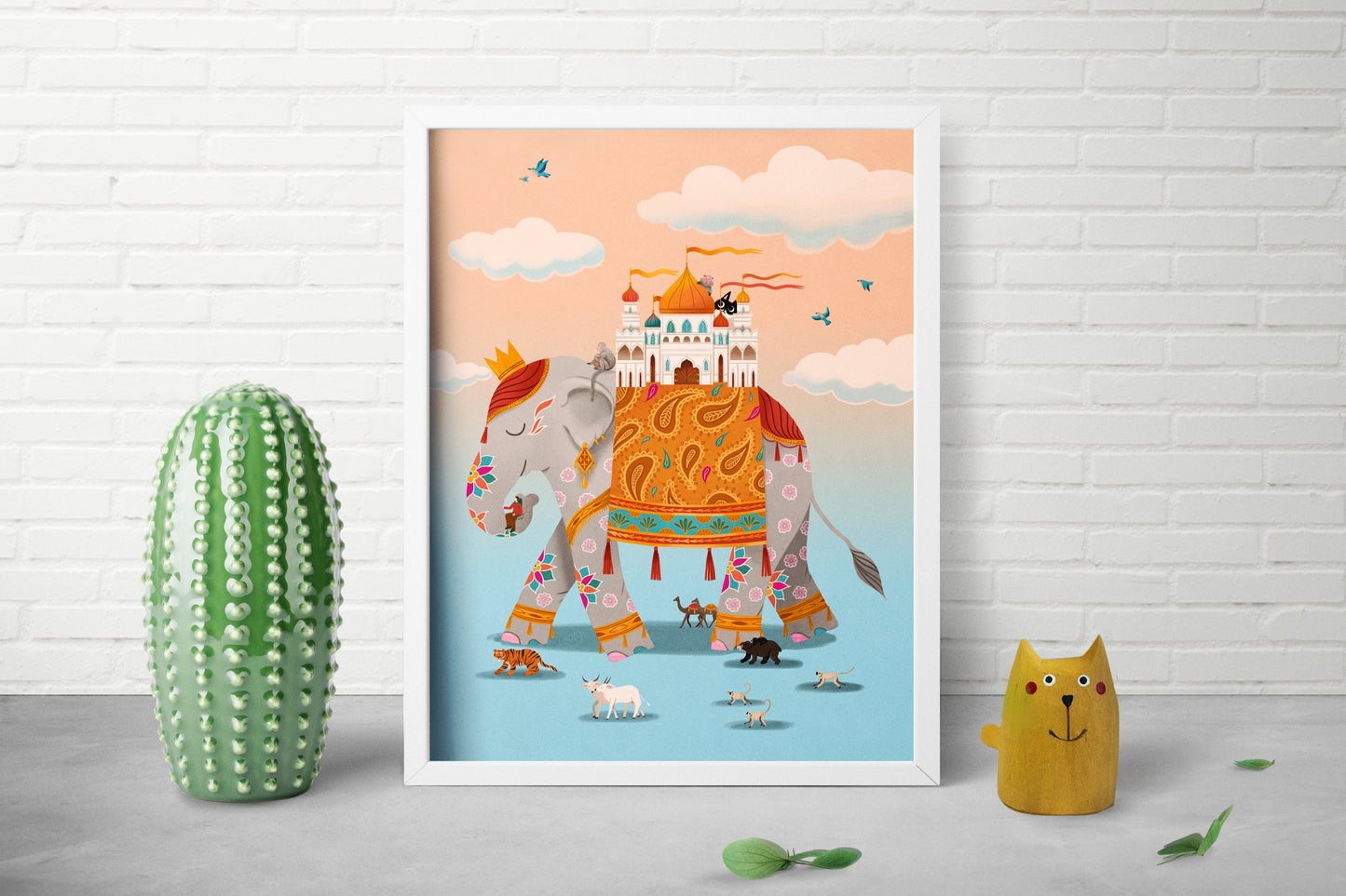 Funky Trunk (India) Print