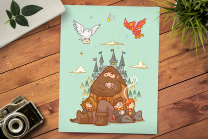 The Boy Who Slept Print