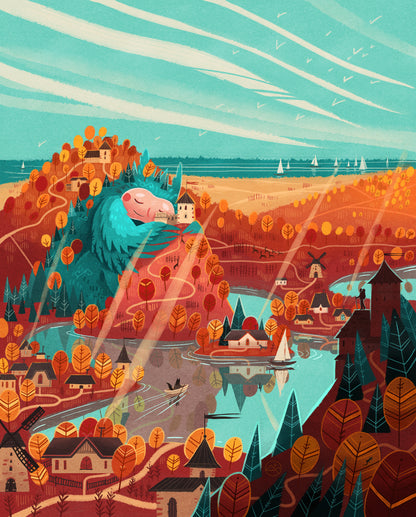Hibernation (Latvia) Print