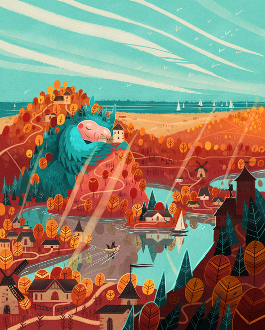 Hibernation (Latvia) Print