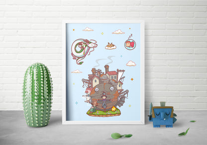 Moving Slowly Print