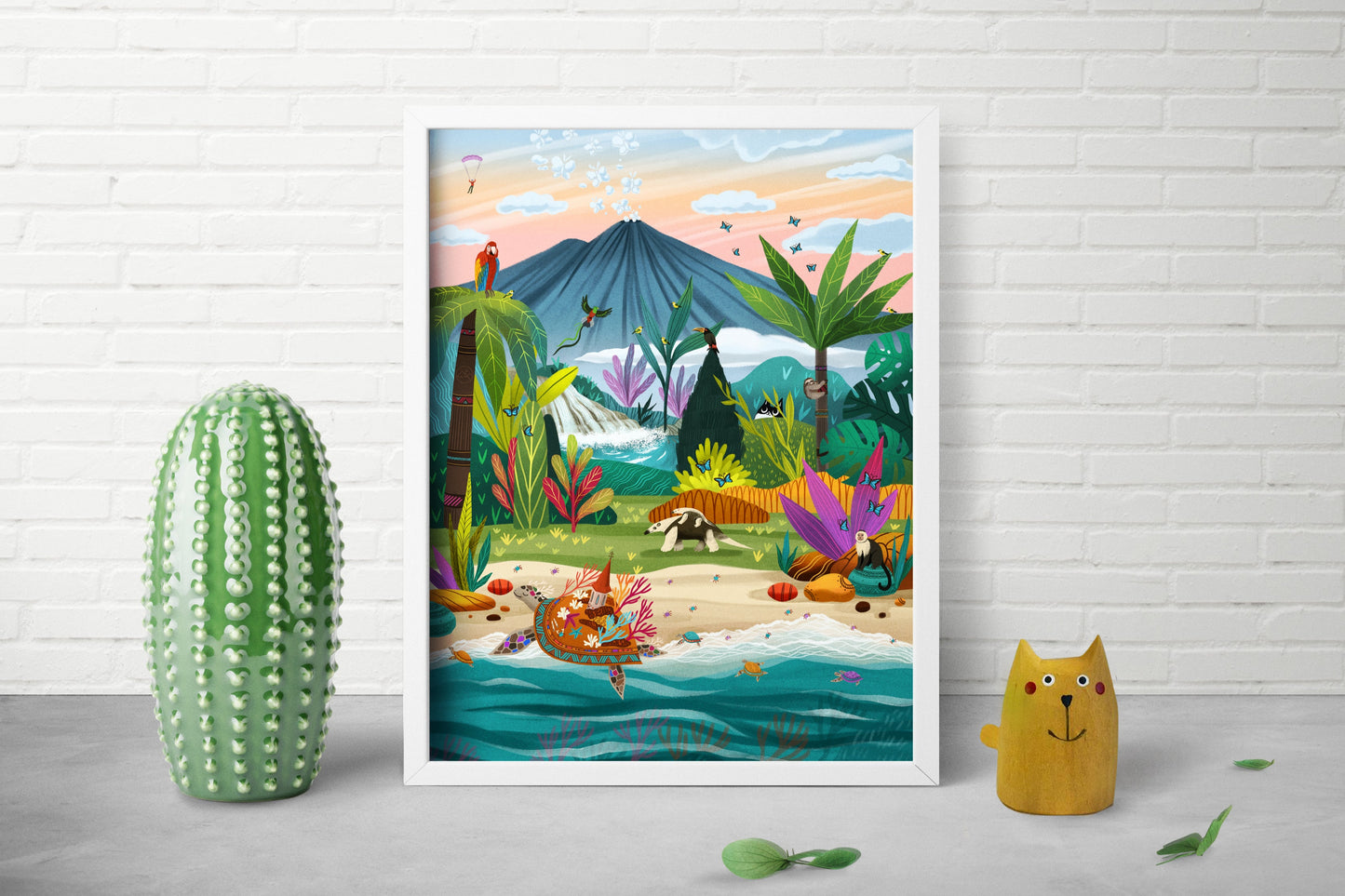 Jungle Jamboree (Costa Rica) Print