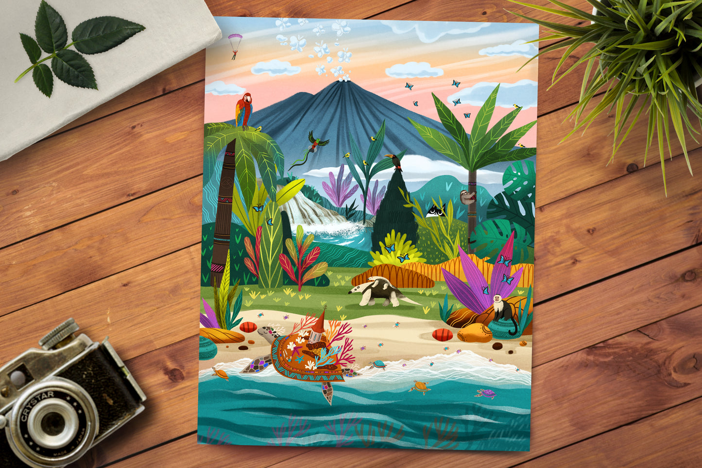 Jungle Jamboree (Costa Rica) Print