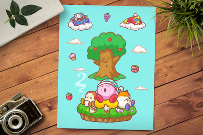 Food Coma Print