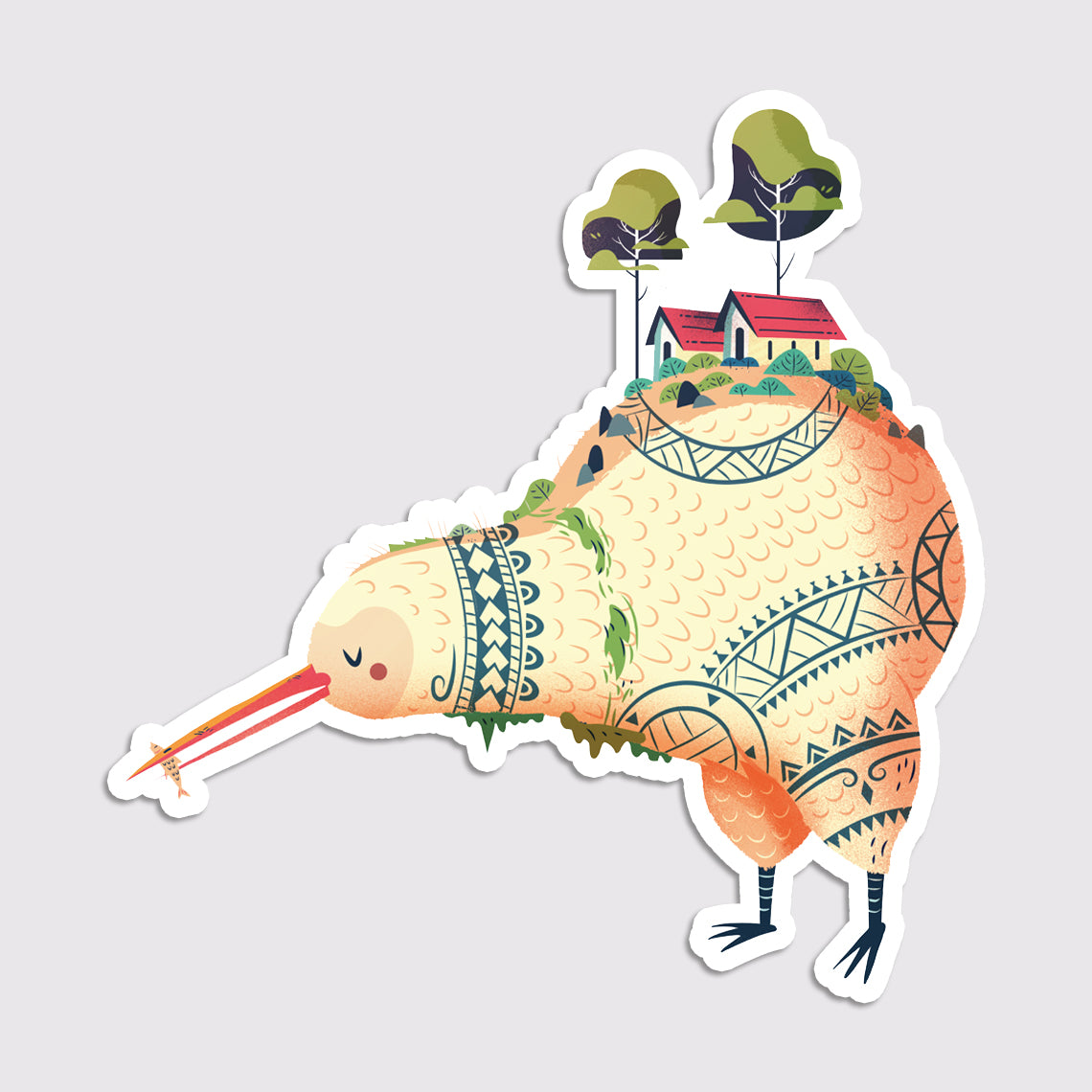 Kiwi Sticker