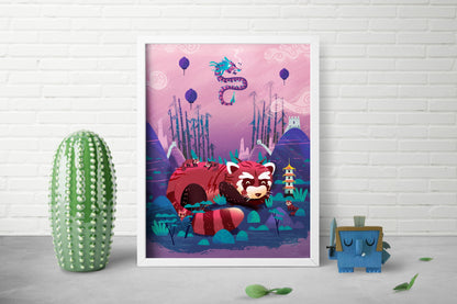 Laying Low (China) Print