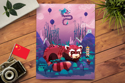 Laying Low (China) Print