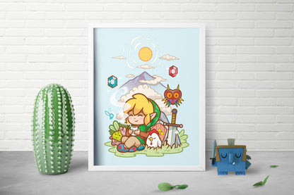 Lazy Legend Print