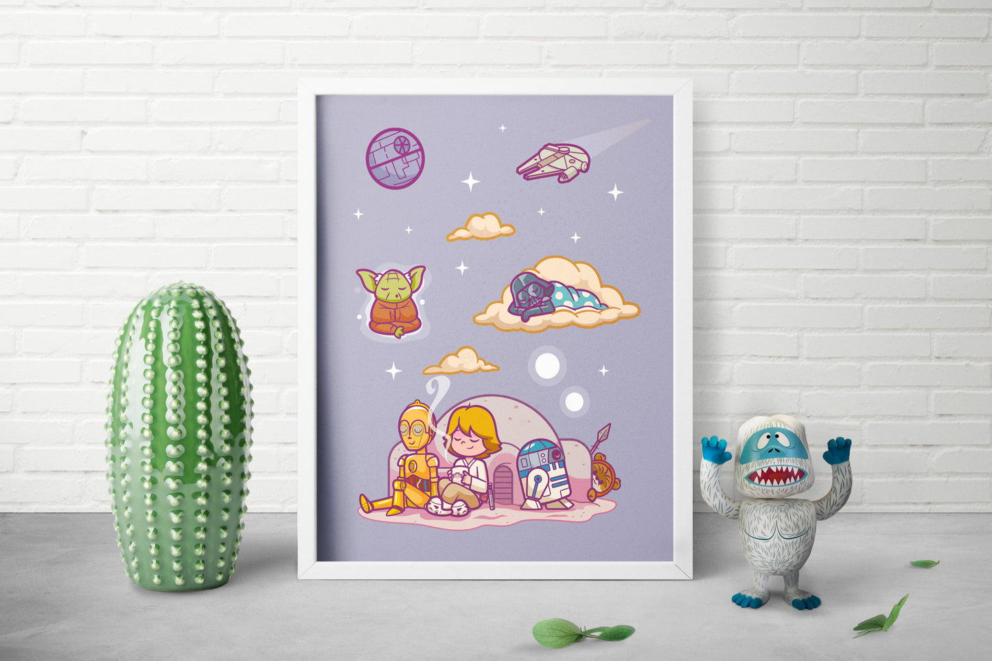 Drinking with Droids Print