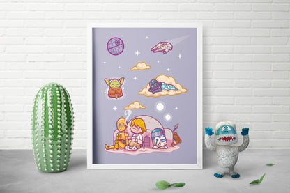 Drinking with Droids Print