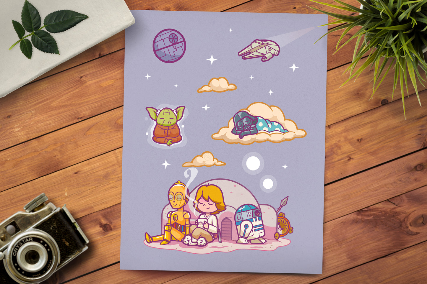Drinking with Droids Print