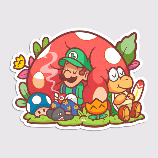 Luigi Sticker