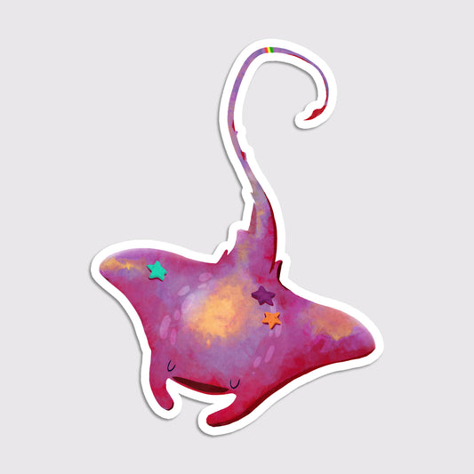 Manta Ray Sticker