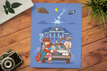Down Time Print