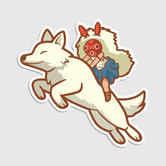 Princess Mononoke Sticker