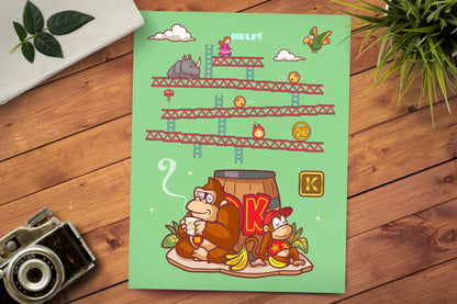 Off the Clock Print