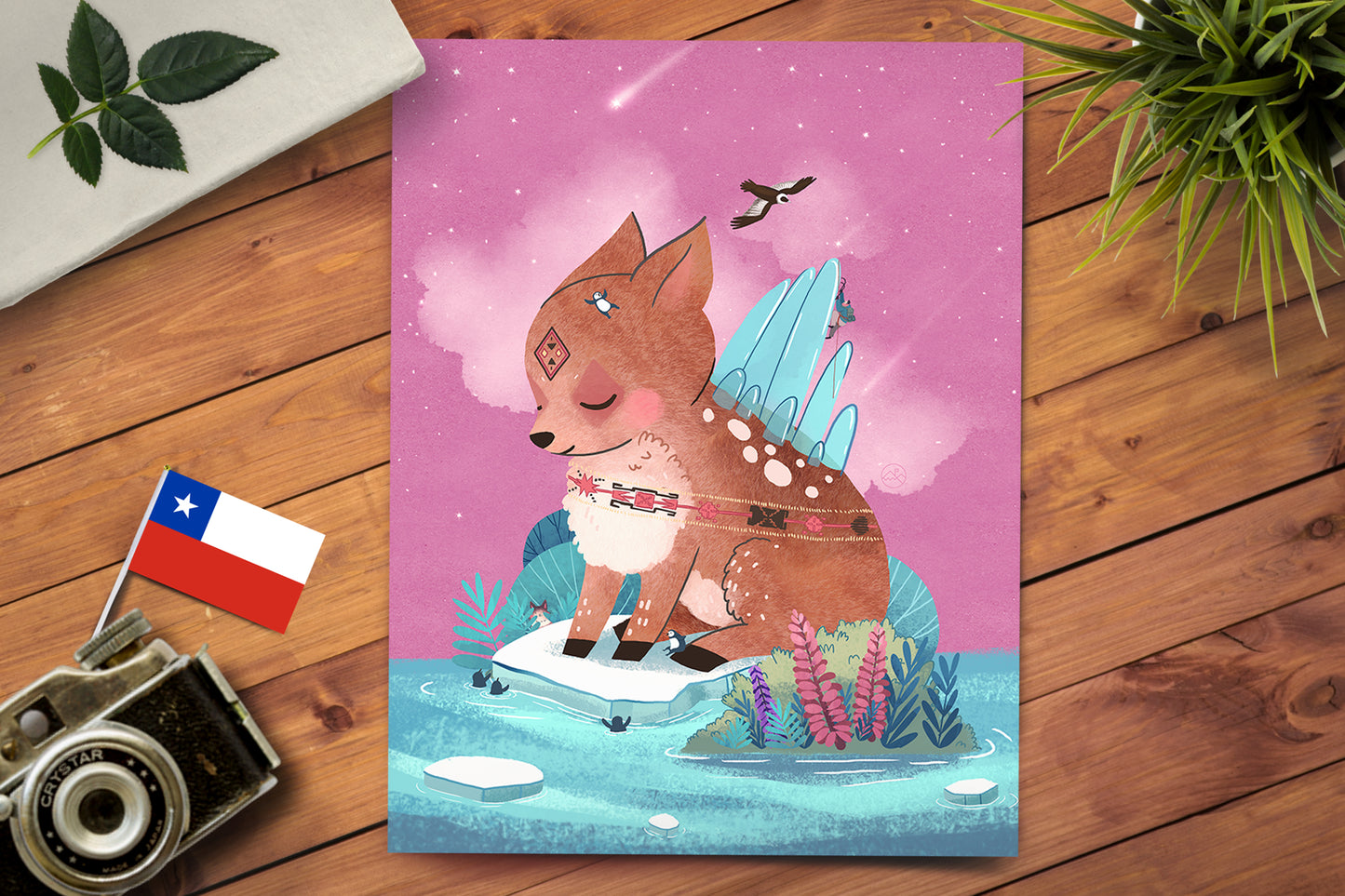 Out to Sea (Chile) Print