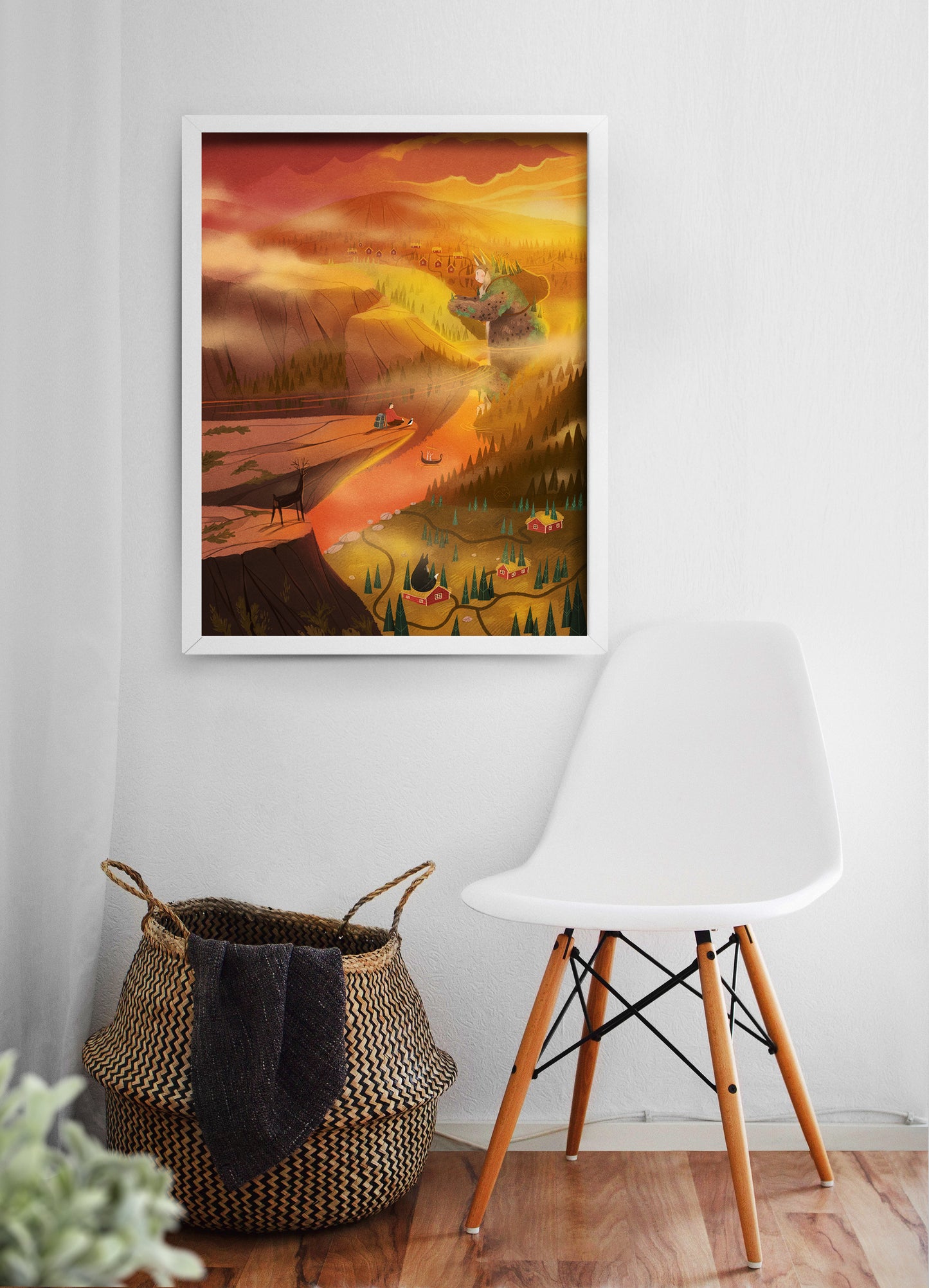 Peaceful Planting (Norway) Print
