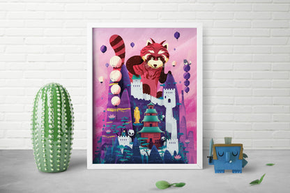 Peek-A-Boo (China) Print