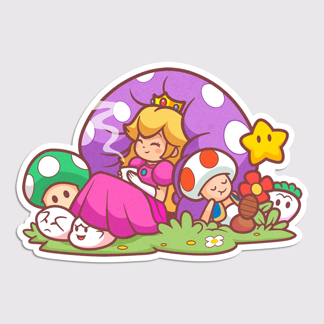 Princess Peach Sticker – Treksalot