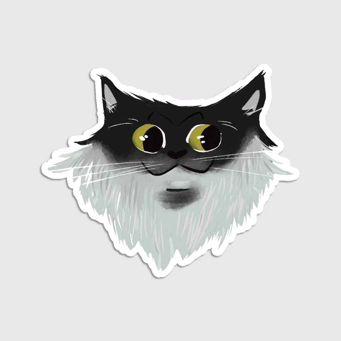 Maine Coon Cat Sticker