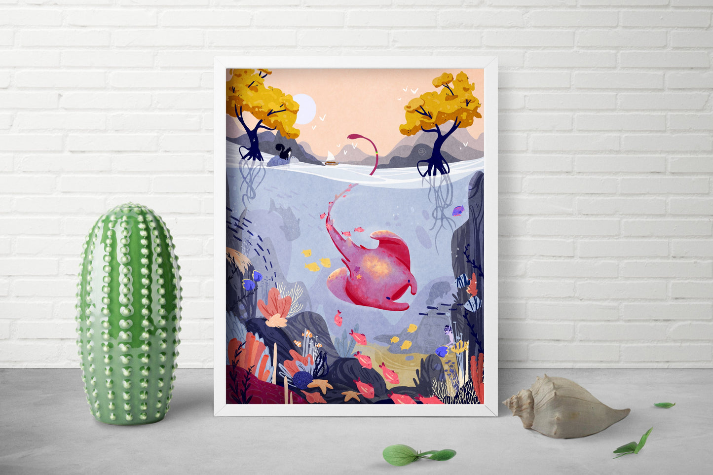 Reef Relief (Belize) Print