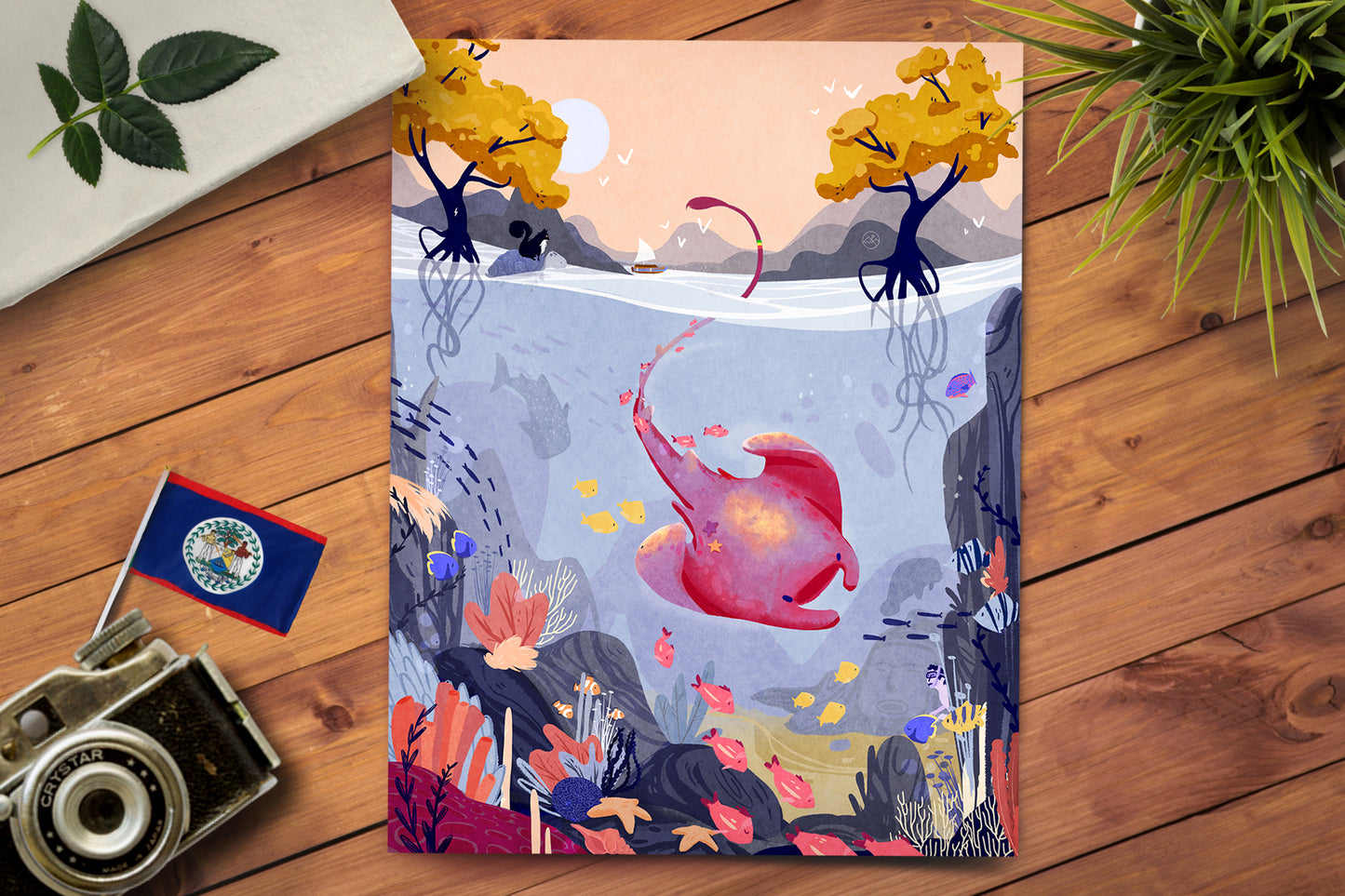 Reef Relief (Belize) Print