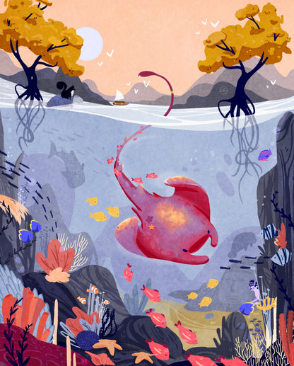 Reef Relief (Belize) Print