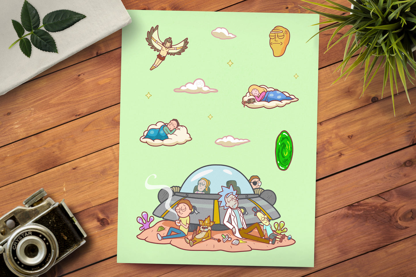 Summer Vacation Print