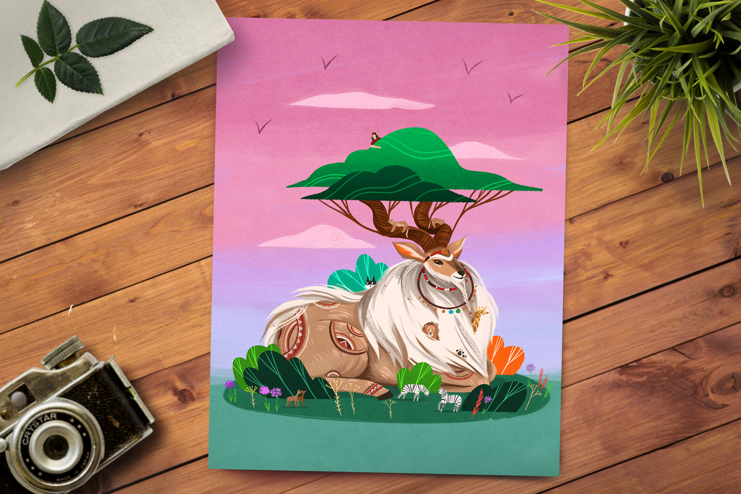 Shade Parade (Tanzania) Print