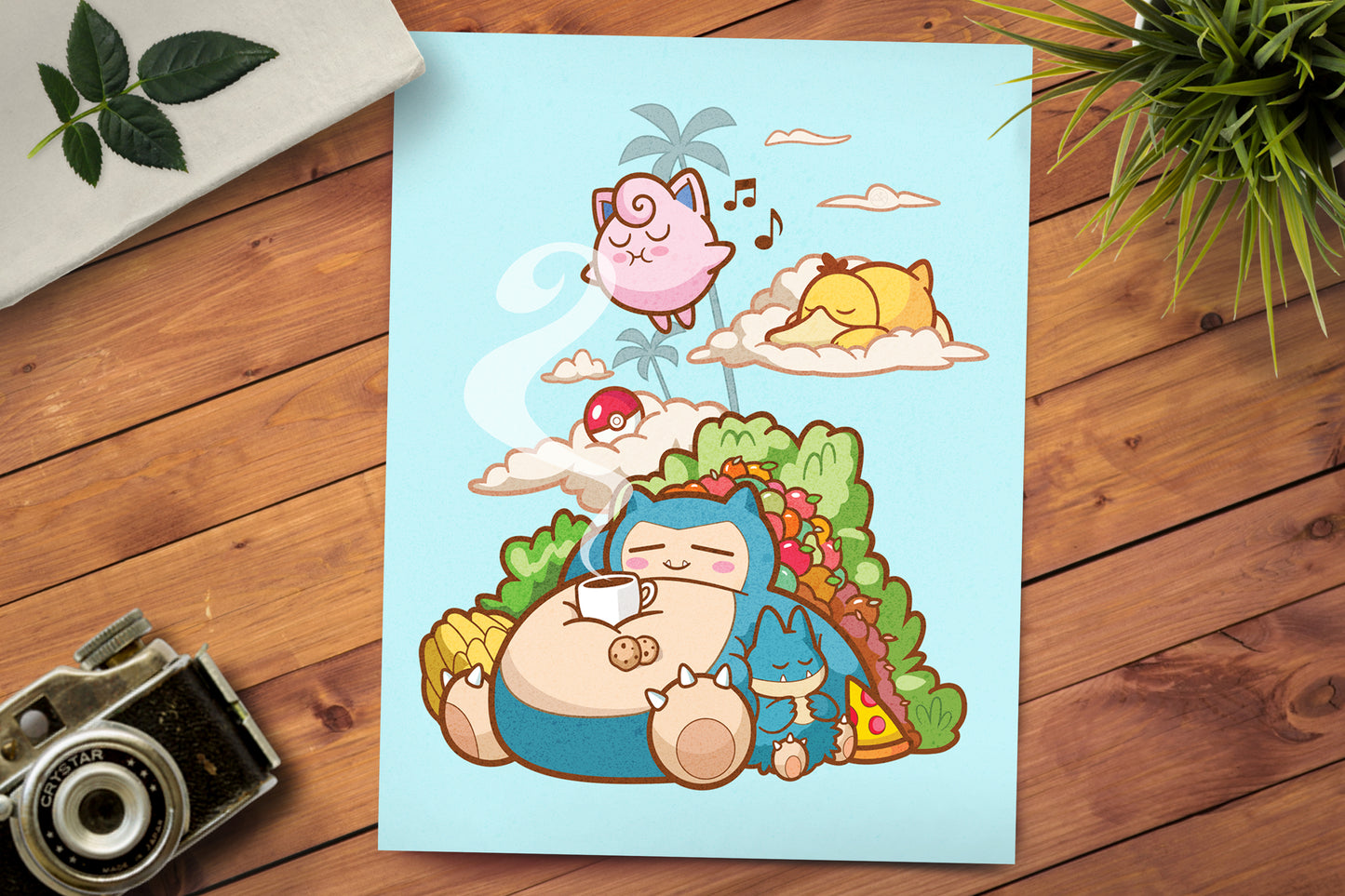 Catching Z's Print