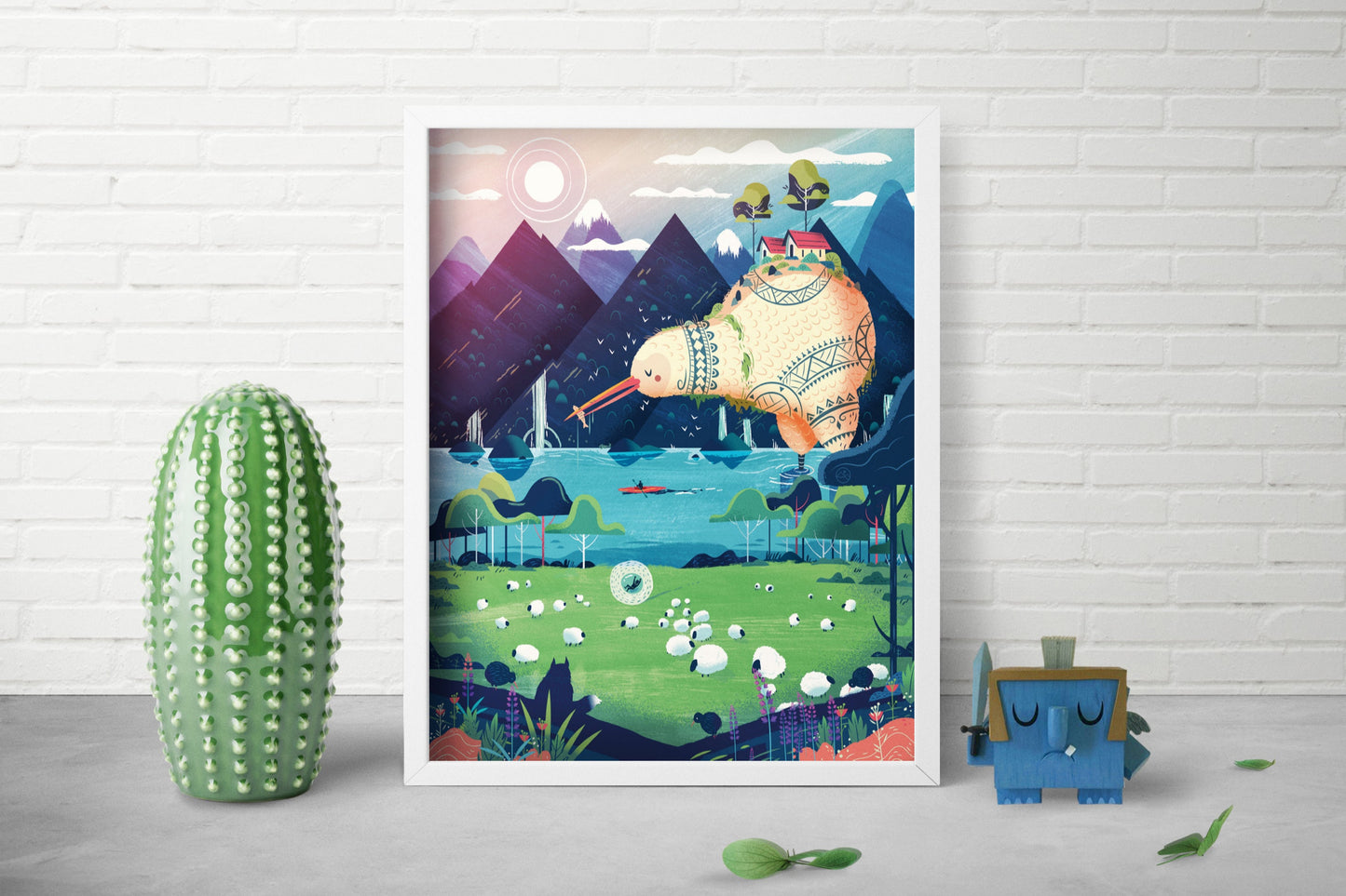 Sound Serenity (New Zealand) Print