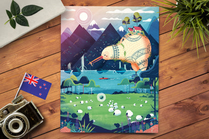 Sound Serenity (New Zealand) Print