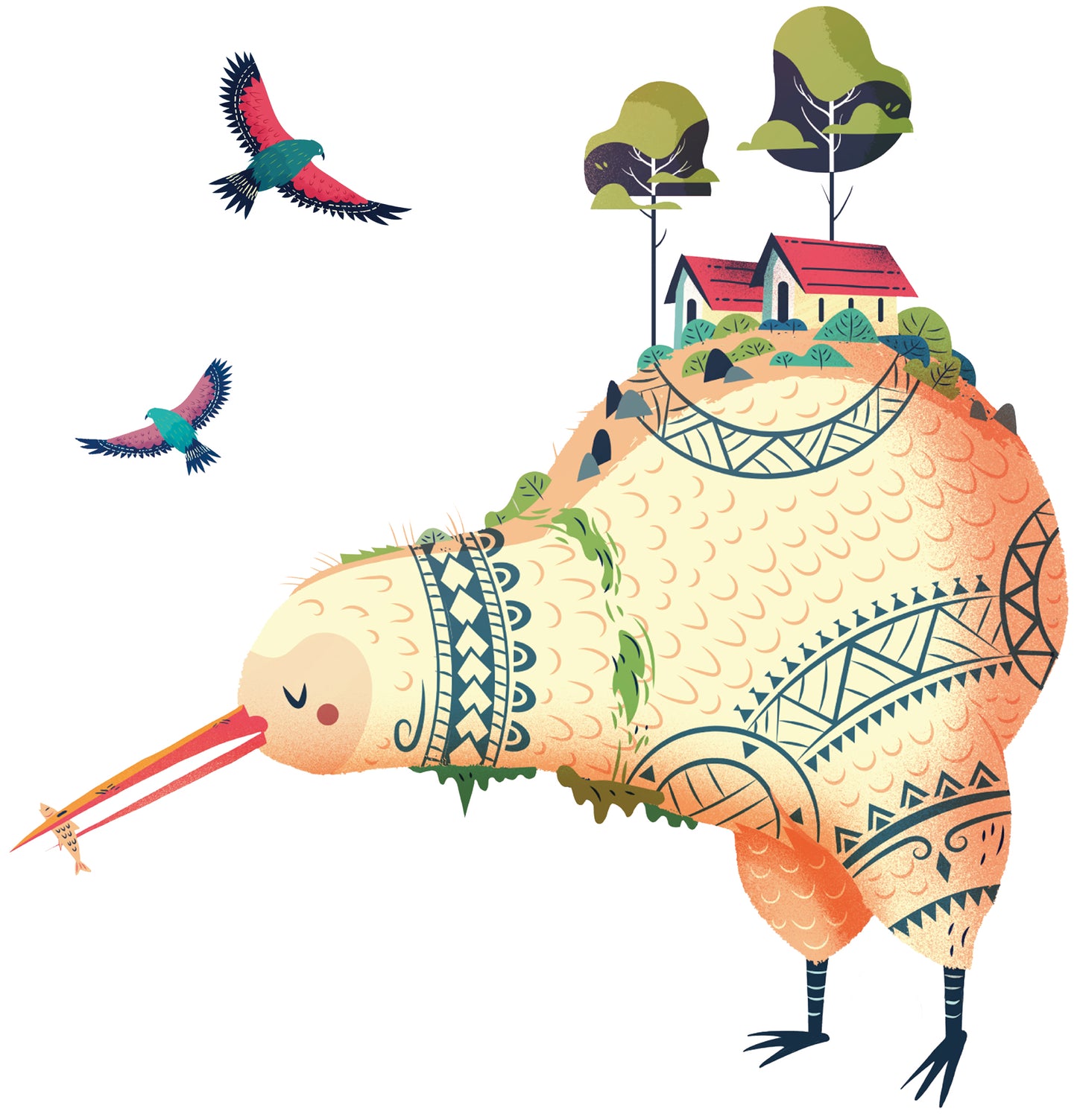 Kiwi (New Zealand) T-Shirt
